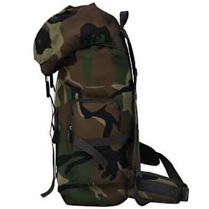 Batoh v army stylu 65 l maskáčový - obrázek 4