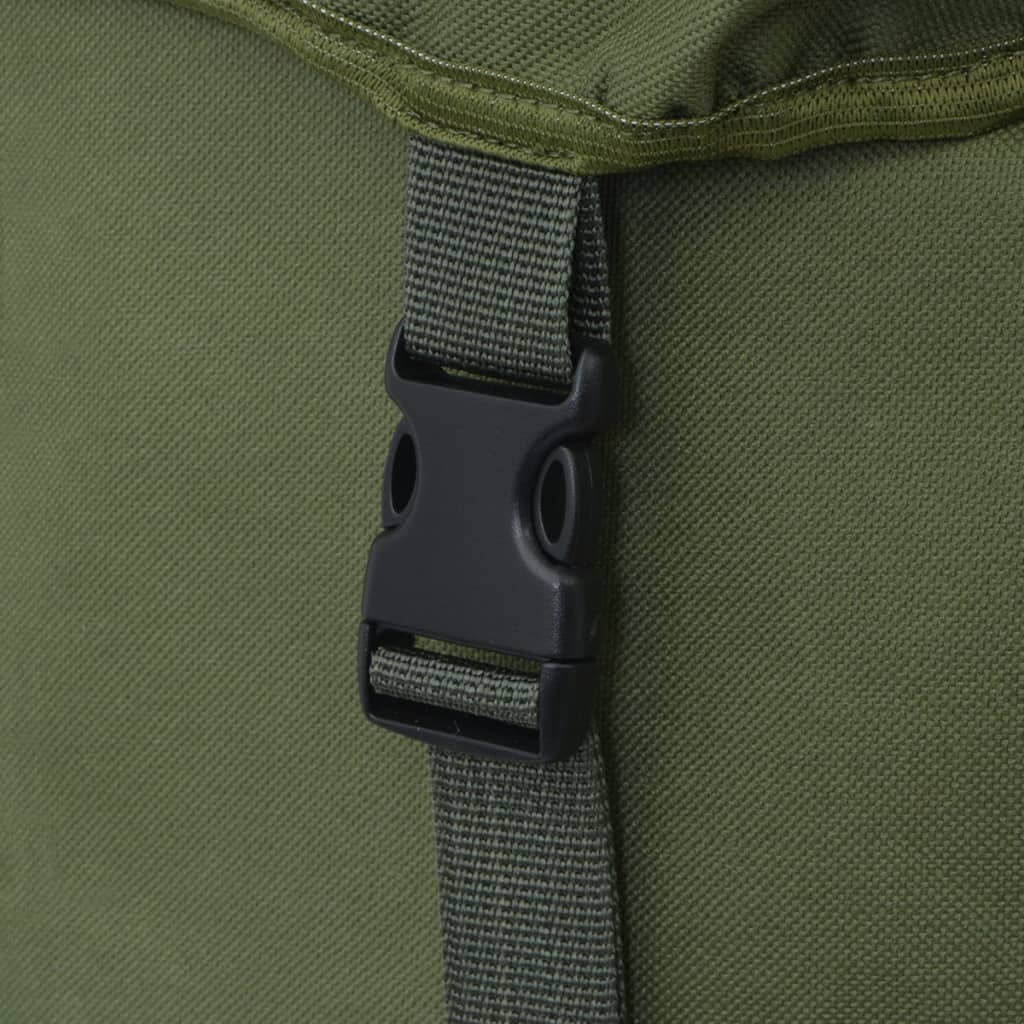 Katona stílusú 65 L hátizsák zöld 