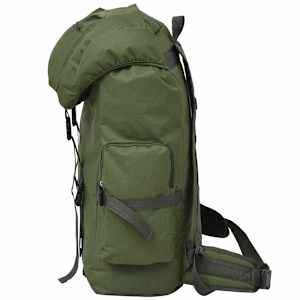 Batoh v army stylu 65 L zelený - obrázek 4