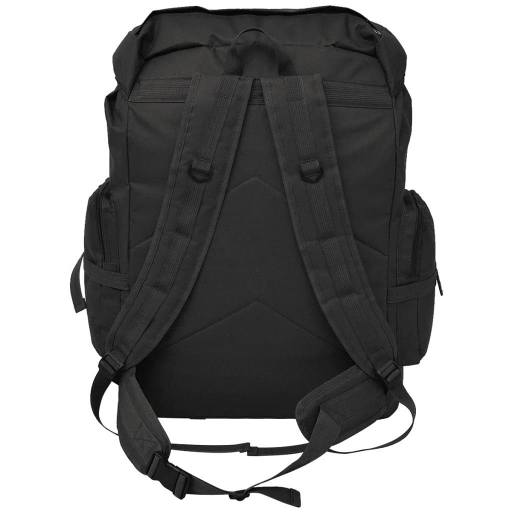 Thumbnail - vidaXL Armeerucksack 65 L Schwarz