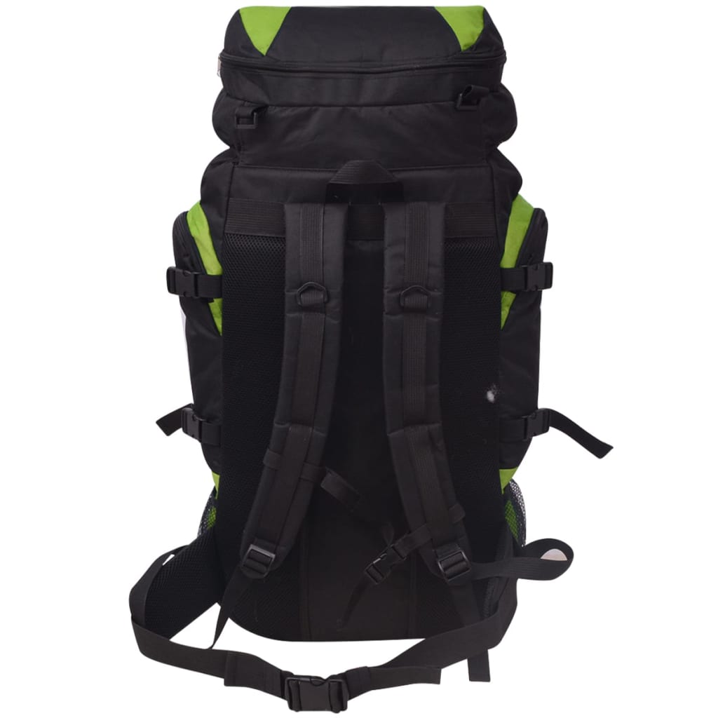  Turistický batoh XXL ,75 l, čierny a zelený