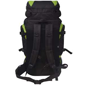 Outdoorový batoh XXL 75 l černý a zelený - obrázek 4