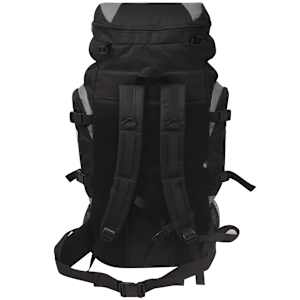 Outdoorový batoh XXL 75 l černý a šedý - obrázek 4