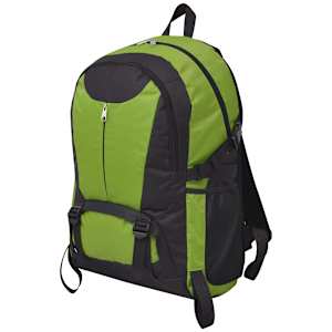 vidaXL matkakott 40 l, must ja roheline