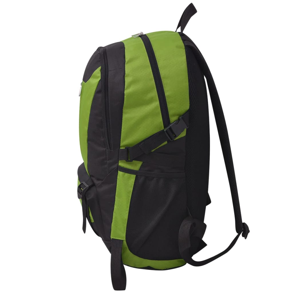 Thumbnail - vidaXL Wanderrucksack 40 L Schwarz und Grün