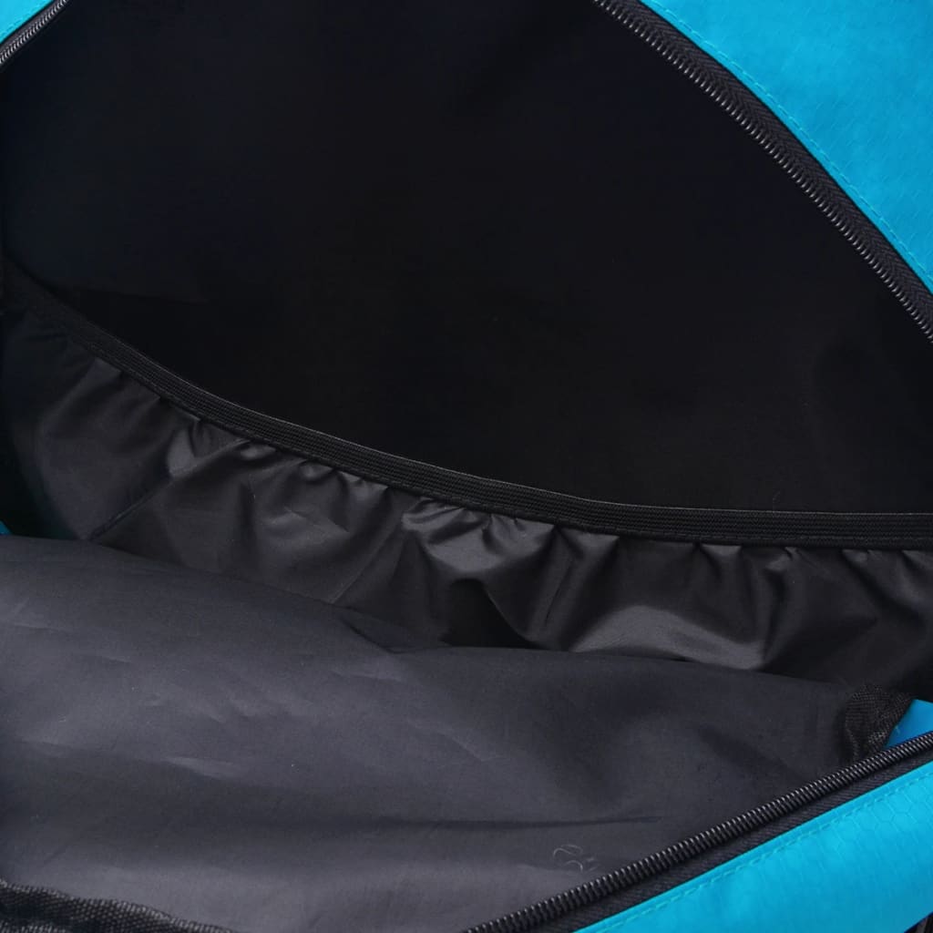 40 literes túra hátizsák fekete és kék 