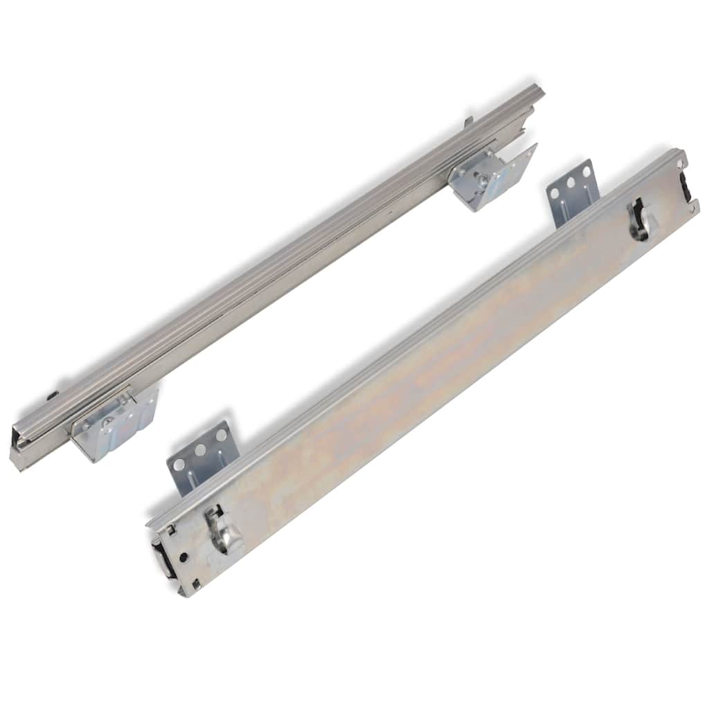 Panier En Treillis Métallique 2 Pcs 400 Mm Argenté VidaXL 18 width=274