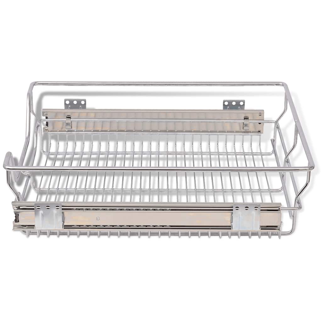 Pull-Out Wire Baskets 2 Pcs Silver 500 Mm VidaXL 16 width=274