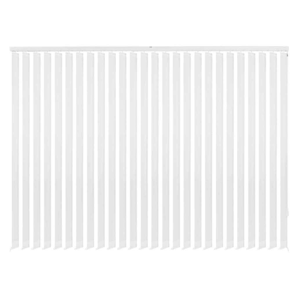 vidaXL Vertical Blinds White Fabric 150x250 cm