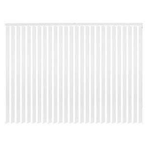 vidaXL Vertical Blinds White Fabric 180x250 cm