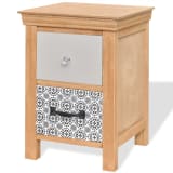 vidaXL Szafka z szufladkami 34x34x46 cm lite drewno