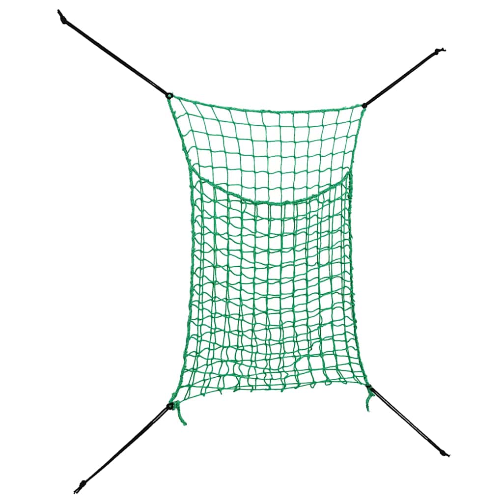 

vidaXL Hooinetten 2 st vierkant 0,9x1,5 m PP