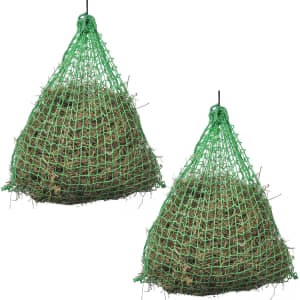 vidaXL Hay Nets 2 pcs Round 1x0.75 m PP