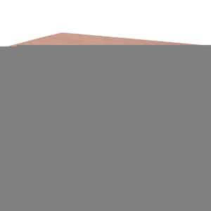 vidaXL 5 Dalių valgomojo baldų komplektas, rudas