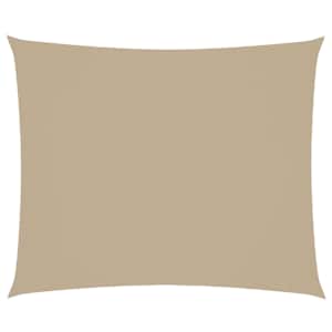 vidaXL oxford-kangast p&auml;ikesepuri, ristk&uuml;likukujuline, 4 x 6 m, beež