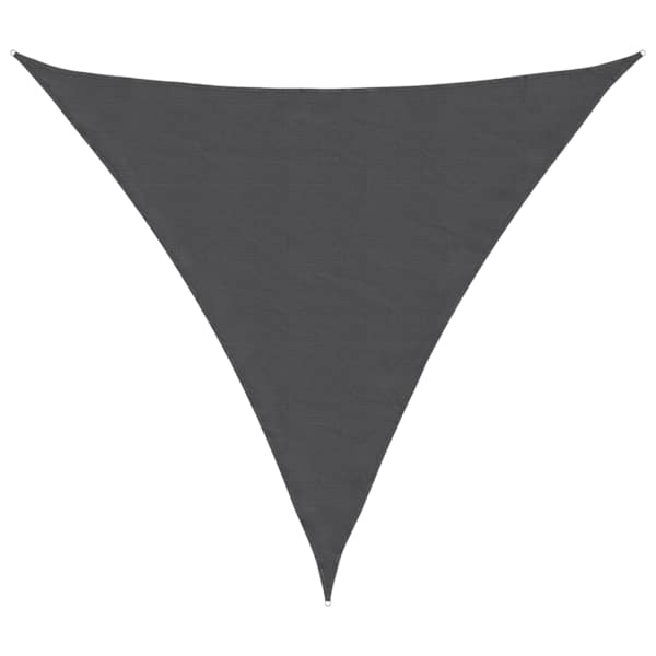 vidaXL p&auml;ikesepuri, kolmnurk, 3,6 x 3,6 x 3,6 m, antratsiit