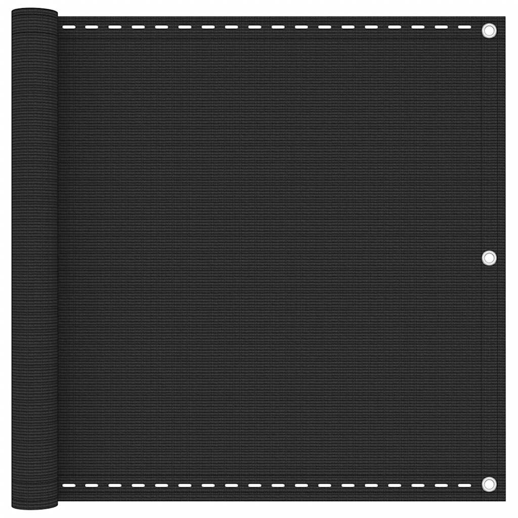 vidaXL Balkónová markíza z HDPE 90x600 cm, antracitová