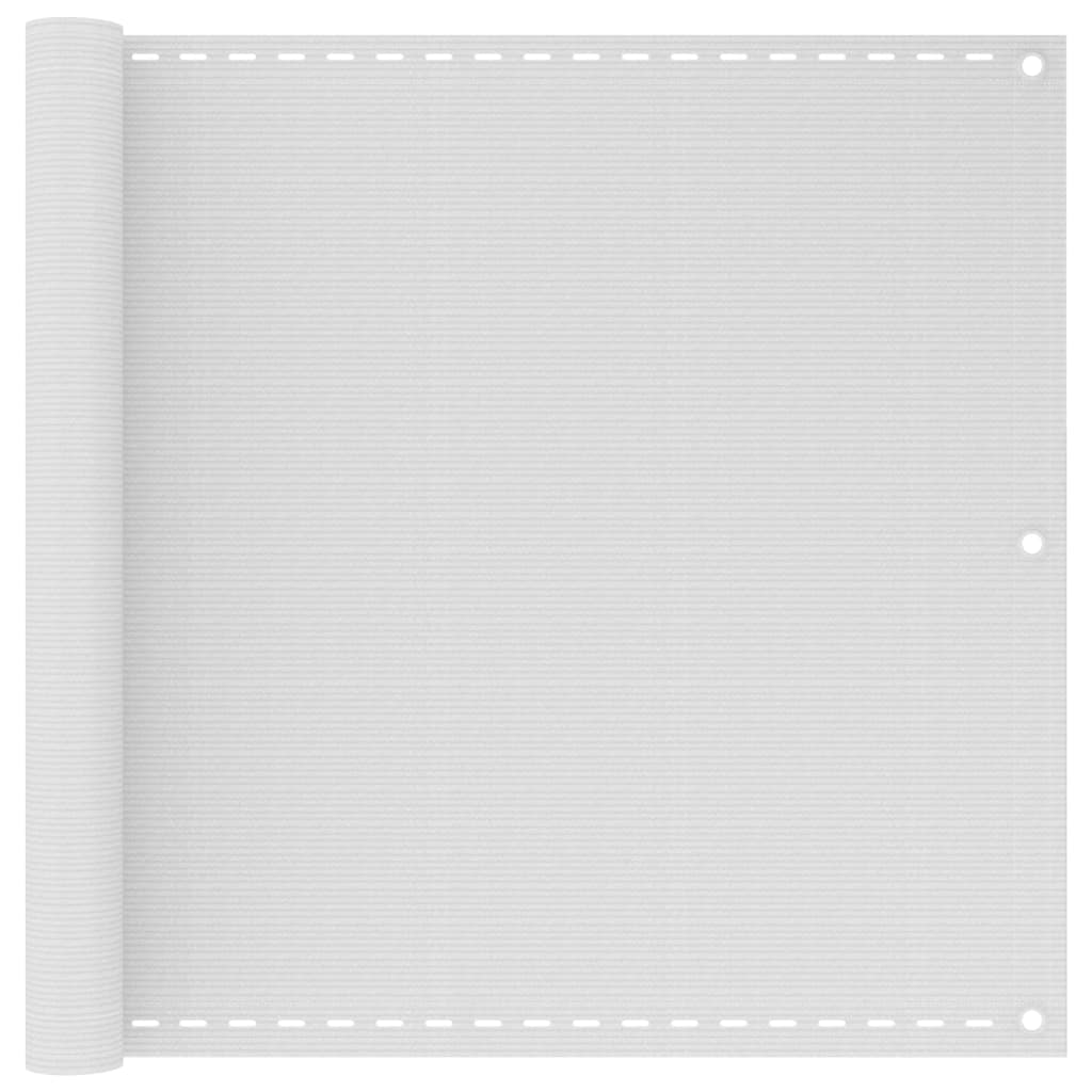 Balkonsichtschutz HDPE 90×600 cm weiß kaufen
