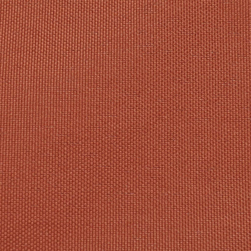 vidaXL Balkonscherm Oxford textiel 75x400 cm terracotta