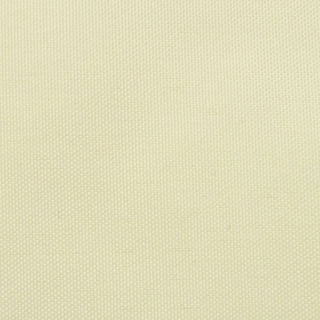vidaXL Balkonscherm Oxford textiel 75x400 cm crèmekleurig