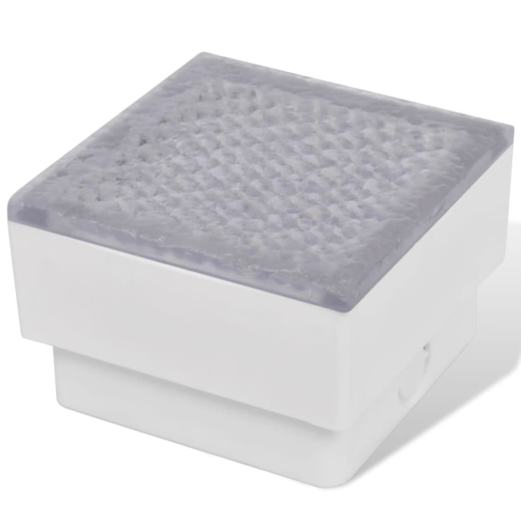 

vidaXL LED verzonken vloerlampen 6 st 100x100x68 mm