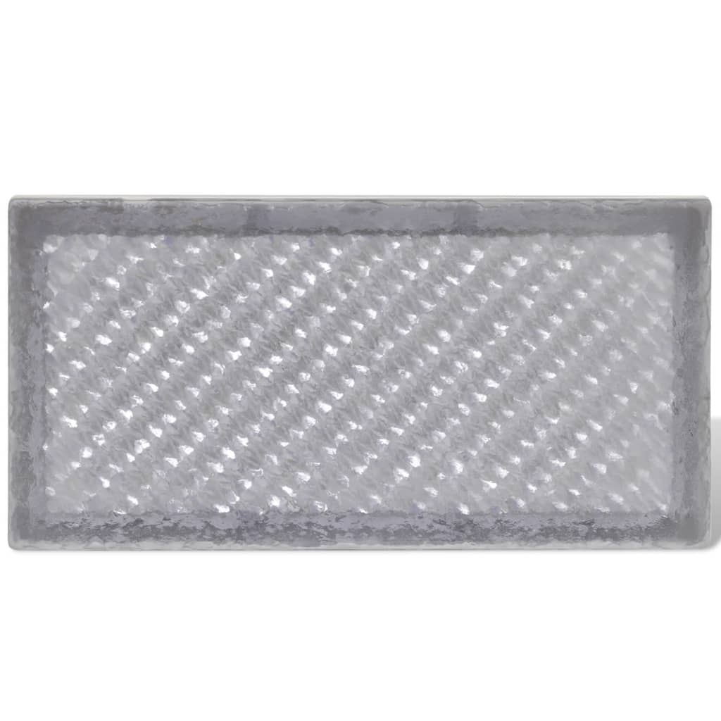 

vidaXL LED verzonken vloerlampen 6 st 100x200x68 mm