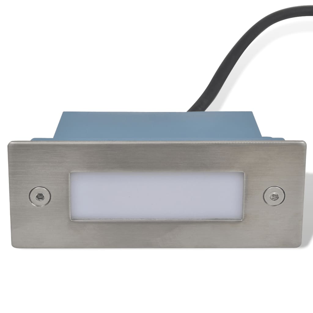 vidaXL Trapinbouwspots 6 st LED 44x111x56 mm afbeelding
