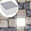  vidaXL 12 db beépíthető LED fény 100 x 100 x 68 mm termék 2. képe
