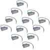 vidaXL s&uuml;vistatav LED trepivalgustid 12 tk, 44 x 111 x 56 mm