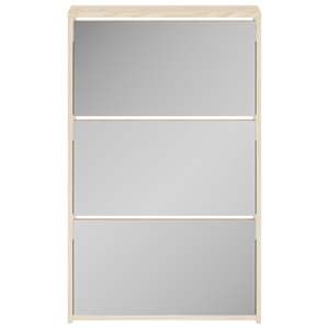 Botník třípatrový zrcadlo dub 63 x 17 x 102,5 cm - obrázek 4