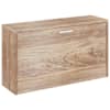 vidaXL jalatsipink 80 x 24 x 45 cm tamm