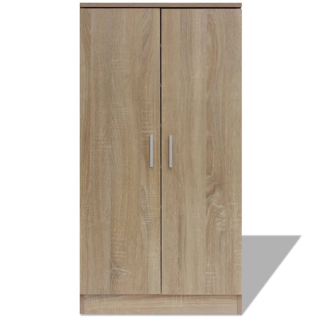 

vidaXL Schoenenkast 7 planken eiken