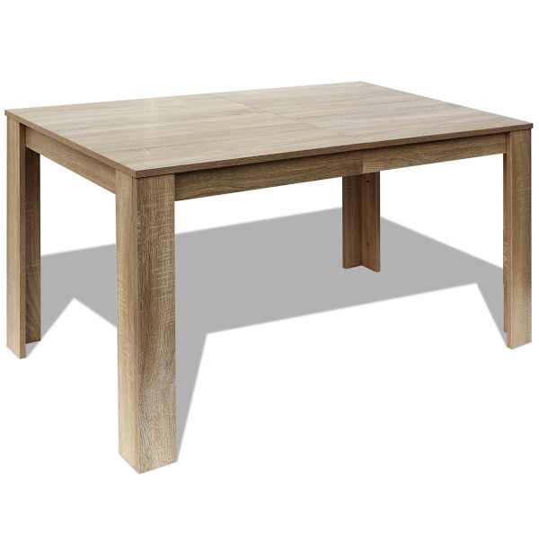vidaXL s&ouml;&ouml;gilaud 140 x 80 x 75 cm tamm