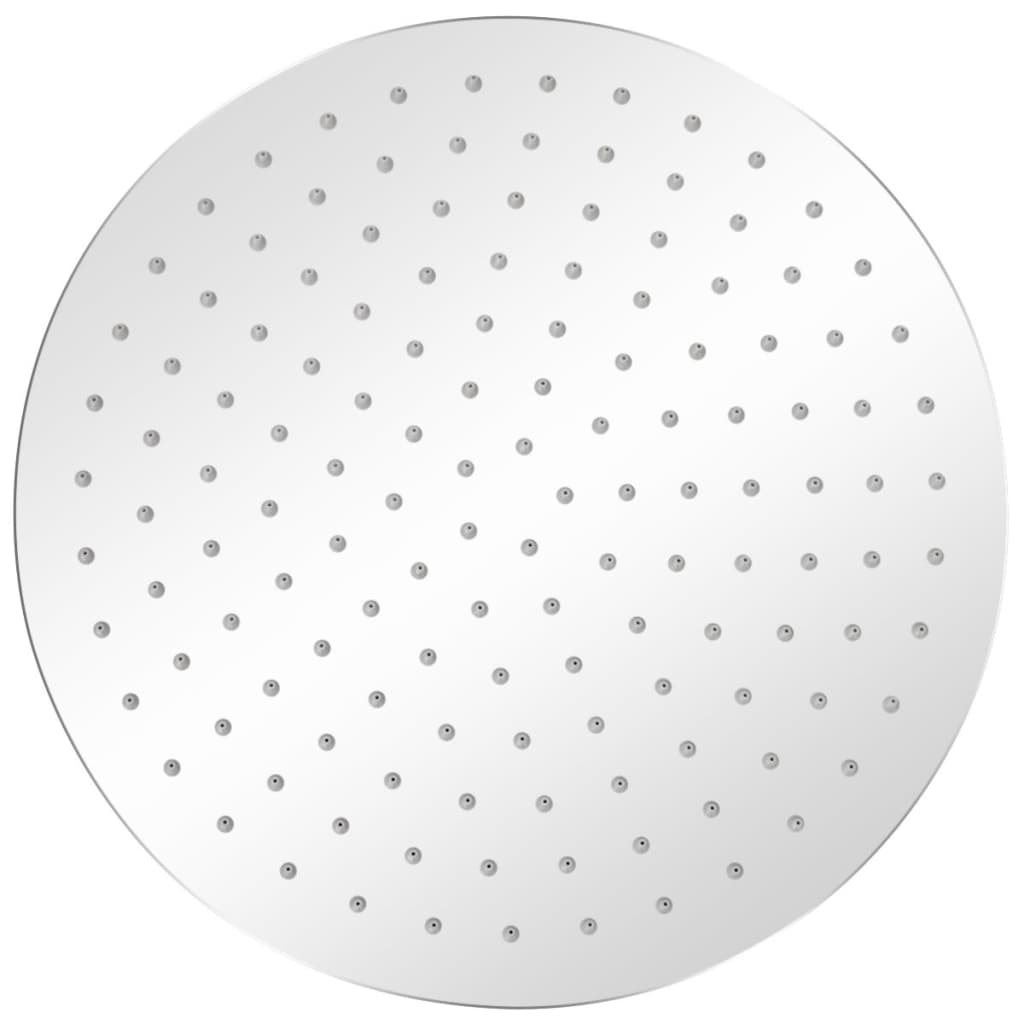 vidaXL Regendouchekop roestvrij staal 30cm rond afbeelding