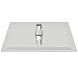 Dešťová sprchová hlavice nerezová ocel 25 x 25 cm čtvercová - obrázek 3