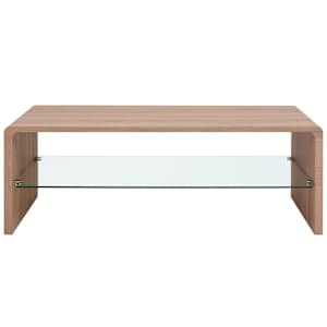 vidaXL Kavos staliukas, rudas