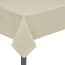  vidaXL 5 db 170x130 cm krém asztalterítő termék 2. képe