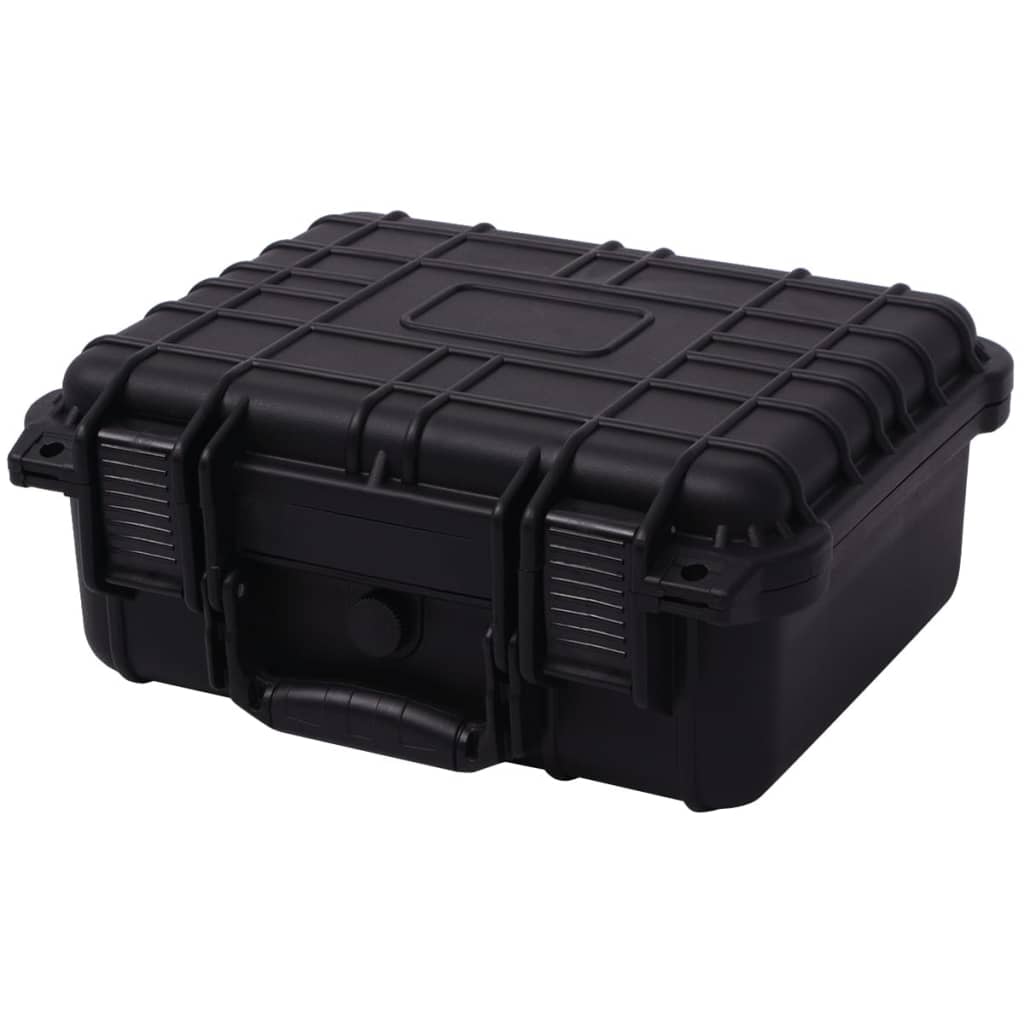 vidaXL Valiză de protecție echipamente, 35 x 29 x 15 cm, negru vidaXL