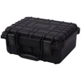 vidaXL Beschermende materiaalkoffer 35x29,5x15 cm zwart