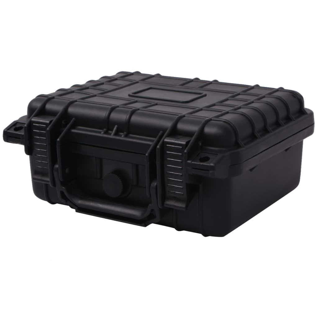 vidaXL Valiză de protecție echipamente, 27 x 24,6 x 12,4 cm, negru vidaXL