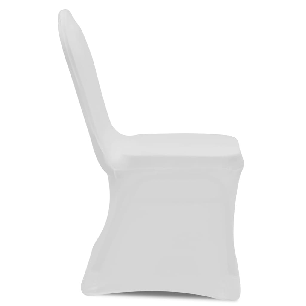 4 db nyújtható szék huzat fehér 
