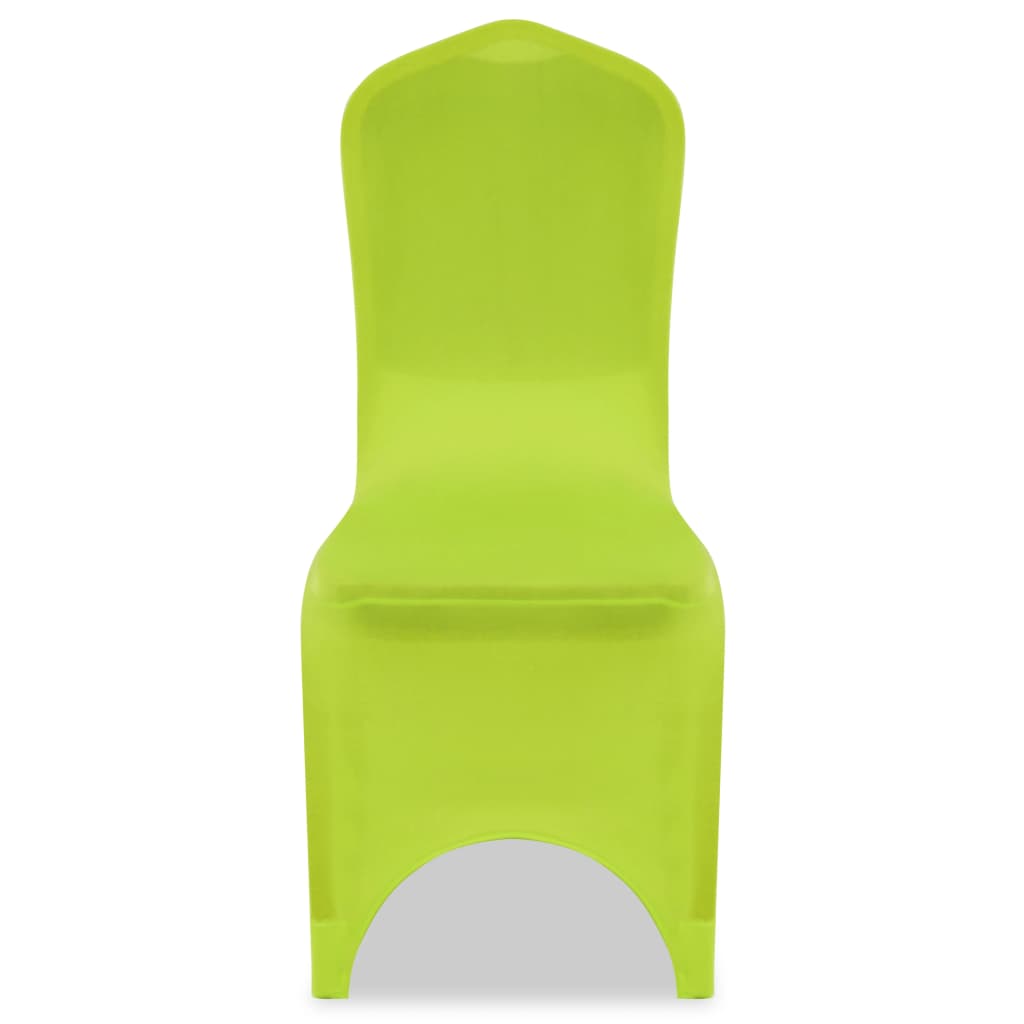 4 db nyújtható szék huzat zöld 