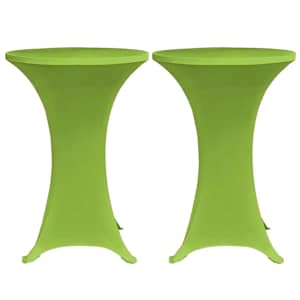 vidaXL venivad lauakatted 2 tk 60 cm roheline