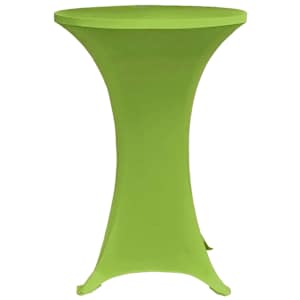 Strečový návlek na stůl 2 ks 70 cm zelený - obrázek 3