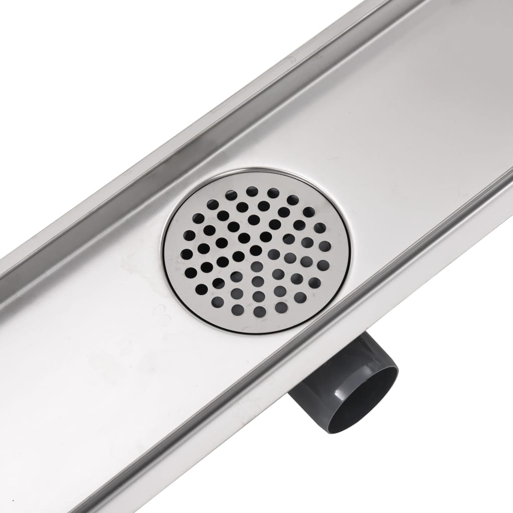 530x140 mm rozsdamentes acél lineáris zuhany csatorna 