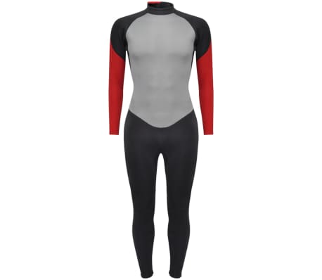 vidaXL Men’s Full-Length Wetsuit Size L 175-180 cm 2.5 mm