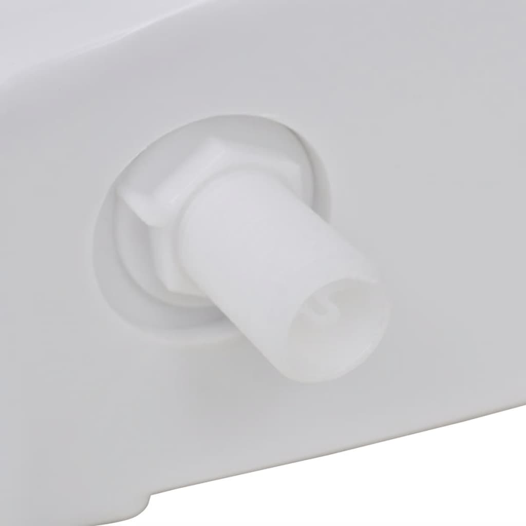 Splachovací WC nádržka se spodním přívodem vody 3/6 l bílá