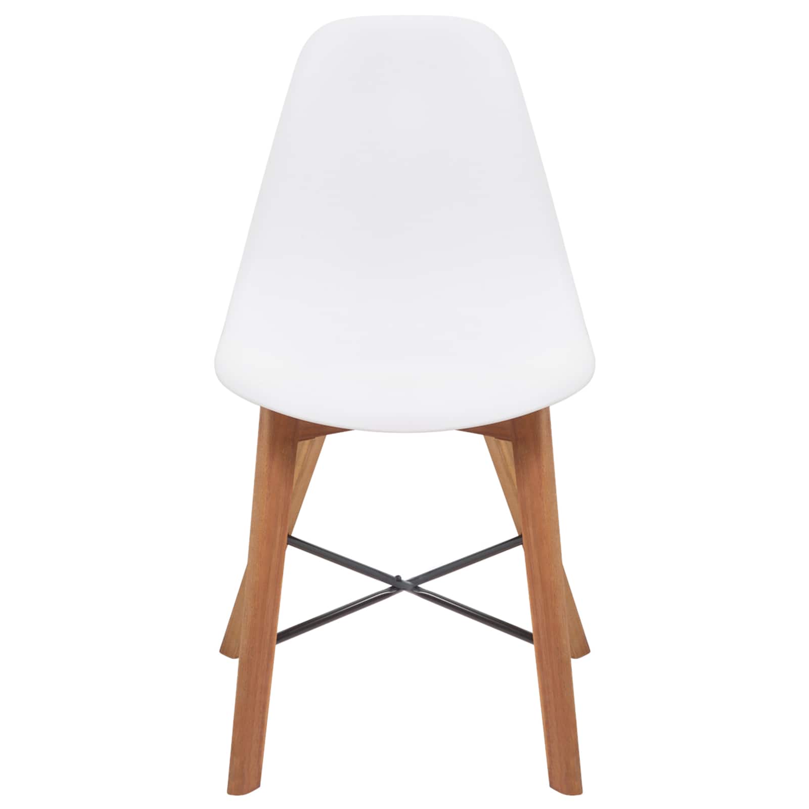 Стул сиденье 4 шт белый 39 x 39 x 46.5 см пластик