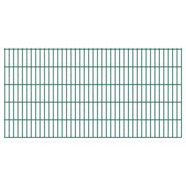 273191 Vidaxl 2d Garden Fence Panels 2008x1030 Mm 24 M Grun