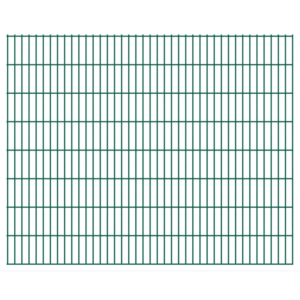 2D Zahradní plotové dílce 2,008 x 1,63 m 10 m (celková délka)